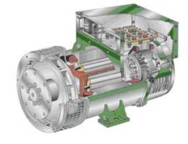 和龙发电机内部结构图